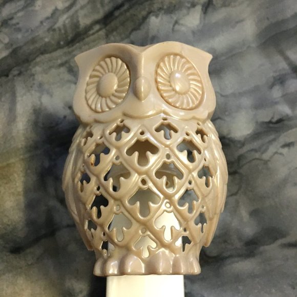 Wallflower Owl Plug In Beige Version - Picture 2 of 11
